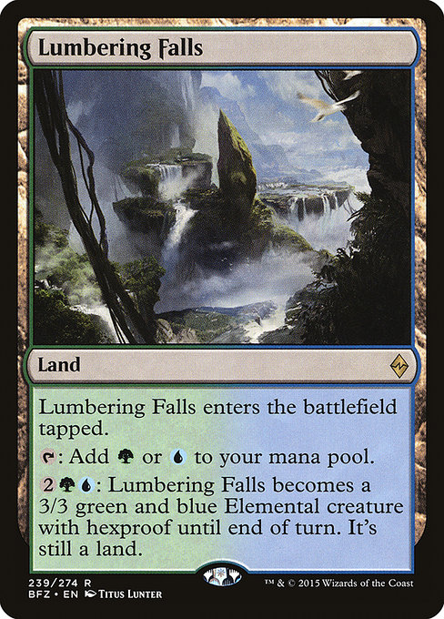 Lumbering Falls – Foil