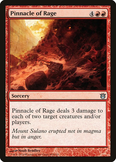 Pinnacle of Rage – Foil