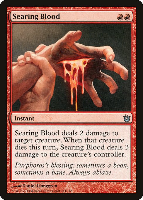 Searing Blood – Foil