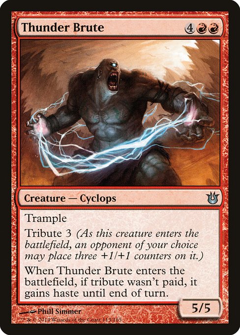 Thunder Brute – Foil