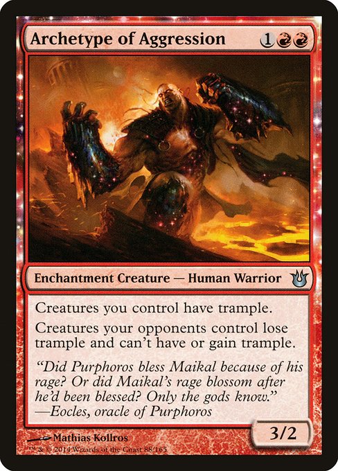 Archetype of Aggression – Foil