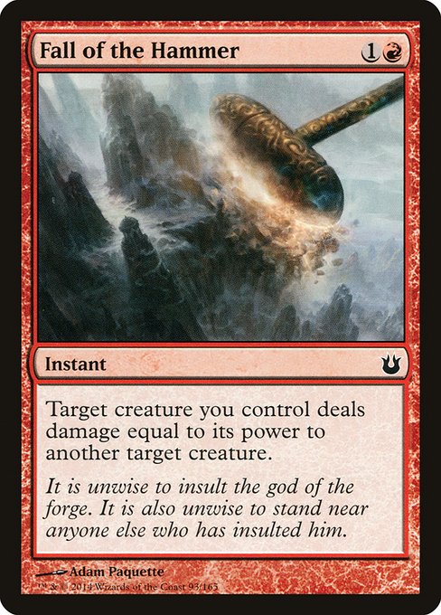 Fall of the Hammer – Foil