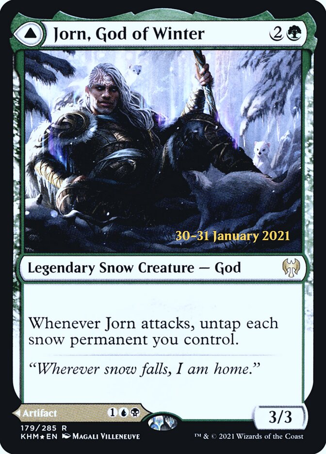 Jorn, God of Winter // Kaldring, the Rimestaff - Kaldheim Promos