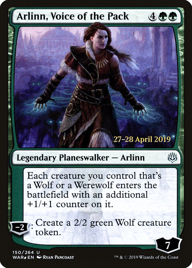 Arlinn, Voice of the Pack - War of the Spark Promos