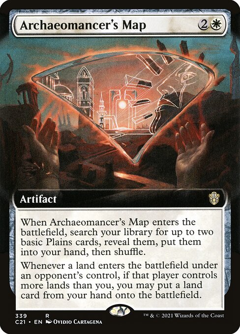 Archaeomancer’s Map – Extended Art