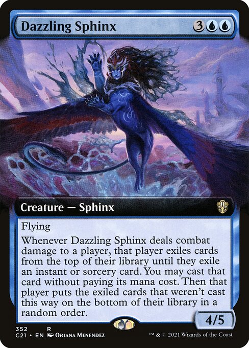 Dazzling Sphinx – Extended Art