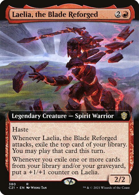 Laelia, the Blade Reforged – Extended Art