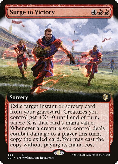 Surge to Victory – Extended Art