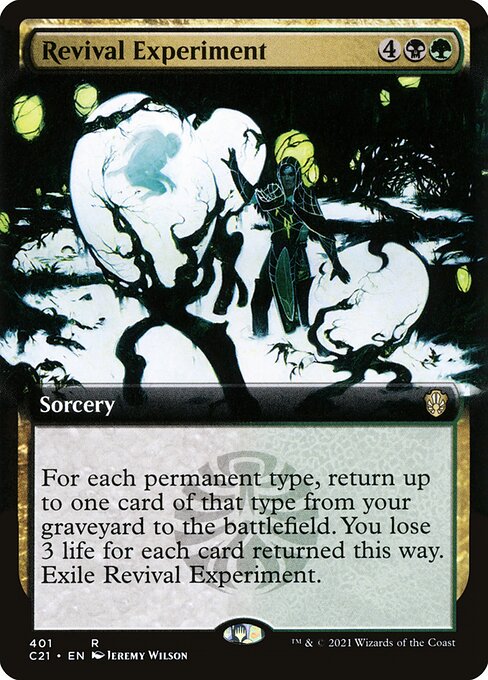 Revival Experiment – Extended Art
