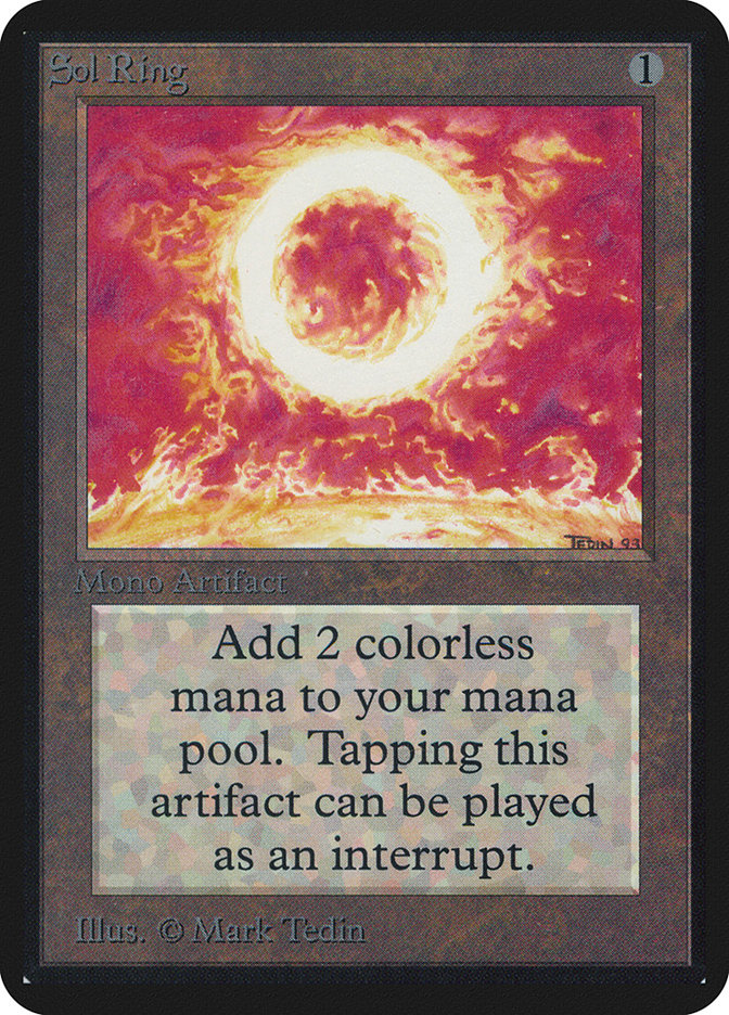 Sol Ring - Limited Edition Alpha