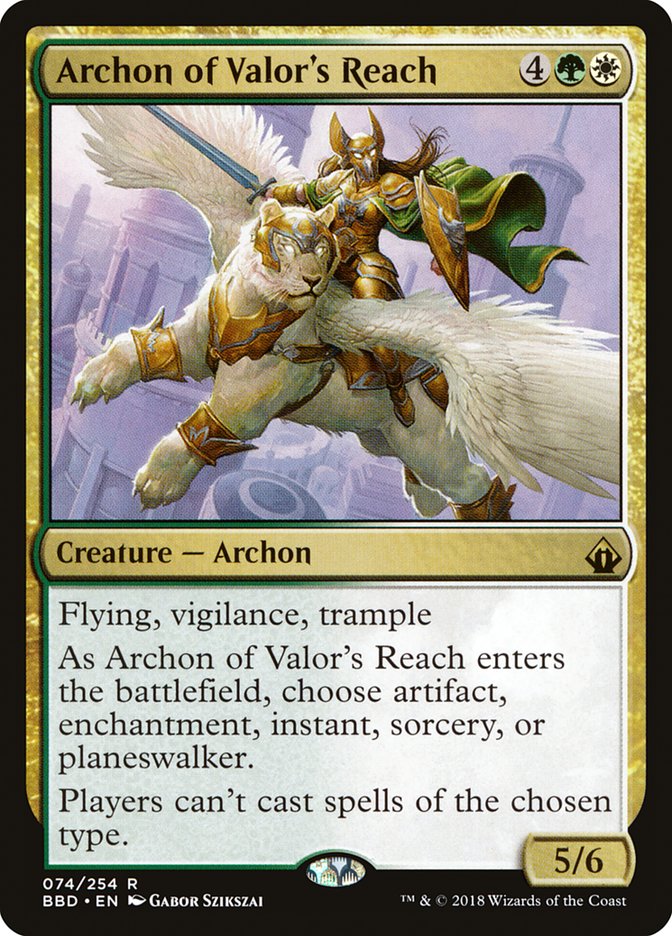 Archon of Valor's Reach - Battlebond