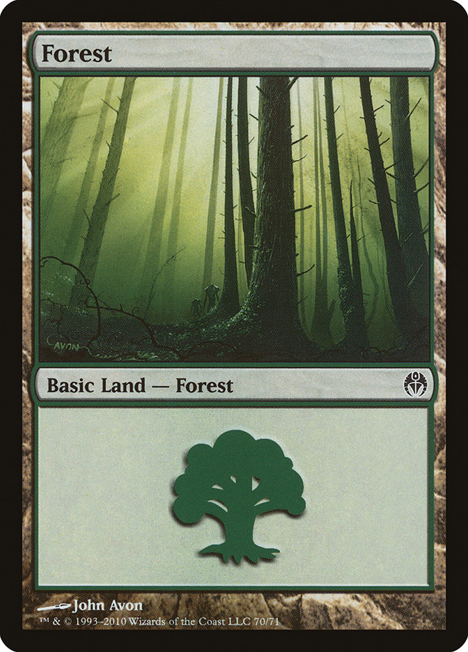 Forest - Duel Decks: Phyrexia vs. the Coalition