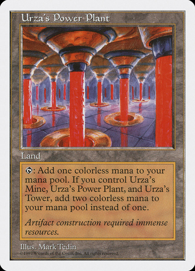 Urza's Power Plant - Fifth Edition