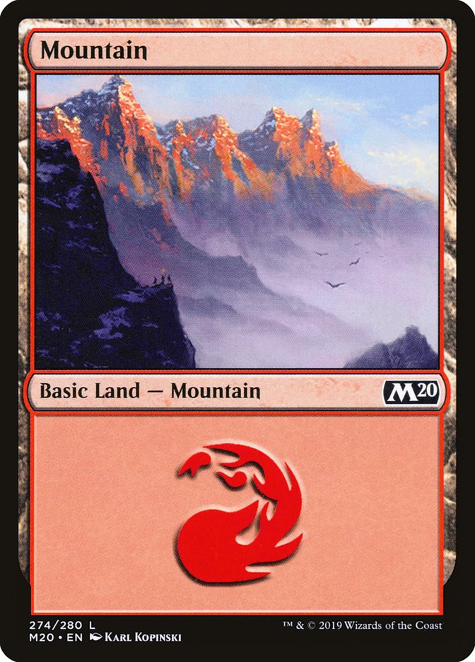 Mountain - Core Set 2020