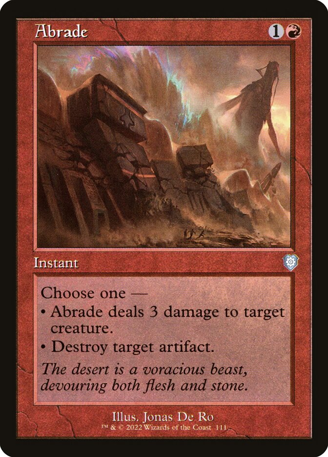 Abrade - The Brothers' War Commander