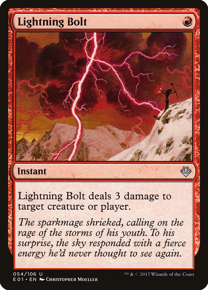 Lightning Bolt - Archenemy: Nicol Bolas