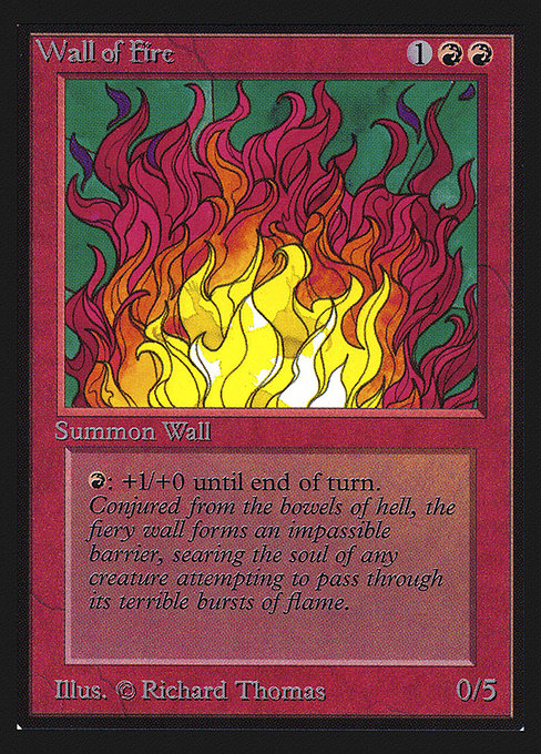 Wall of Fire – CED