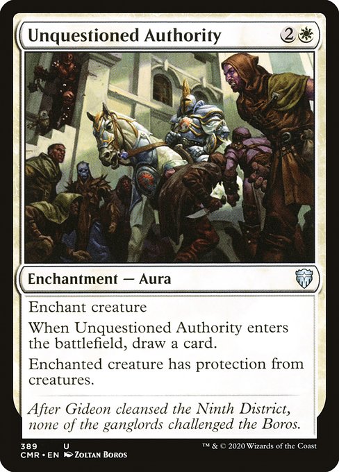 Unquestioned Authority – Commander Decks