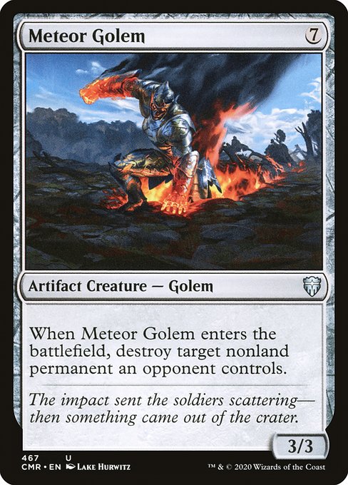Meteor Golem – Commander Decks