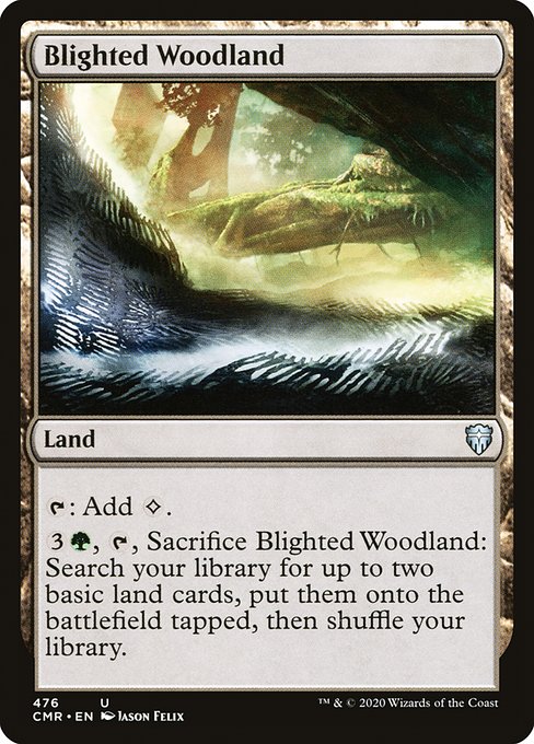 Blighted Woodland – Commander Decks