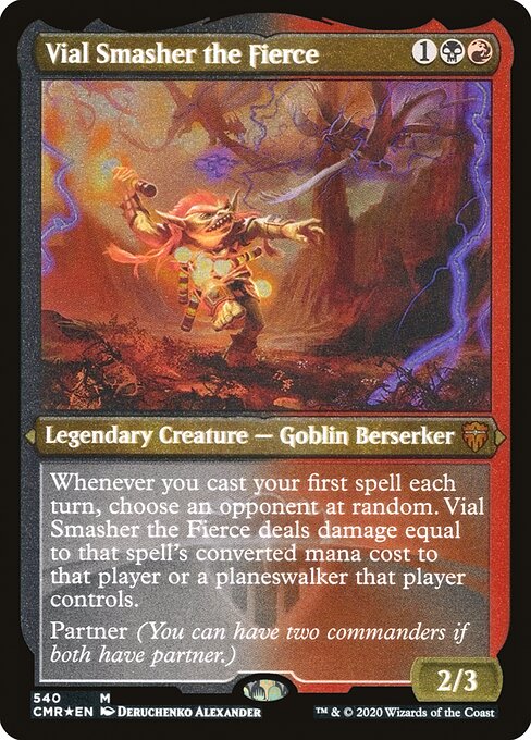 Vial Smasher the Fierce – Etched Foil
