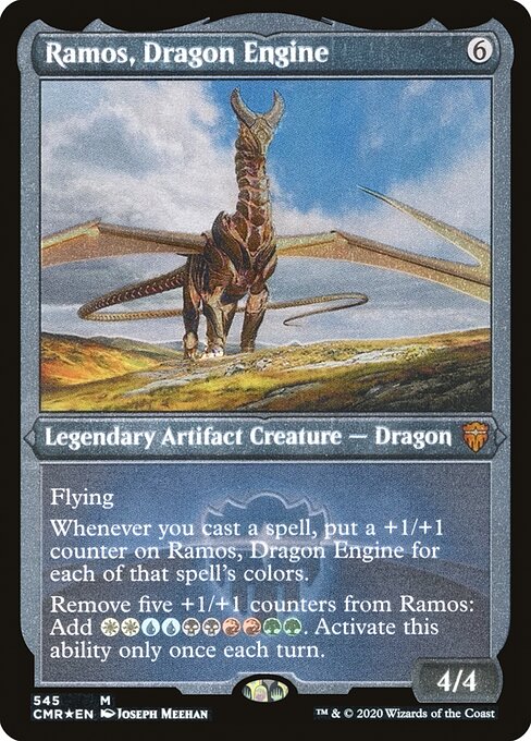 Ramos, Dragon Engine – Etched Foil