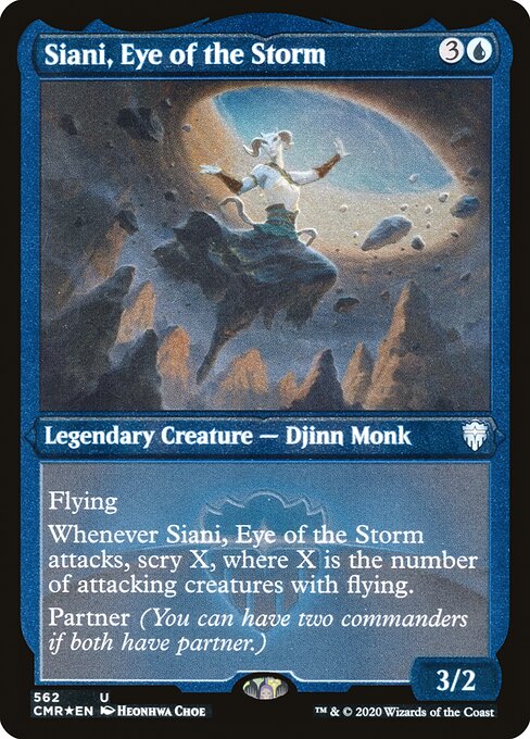 Siani, Eye of the Storm – Etched Foil