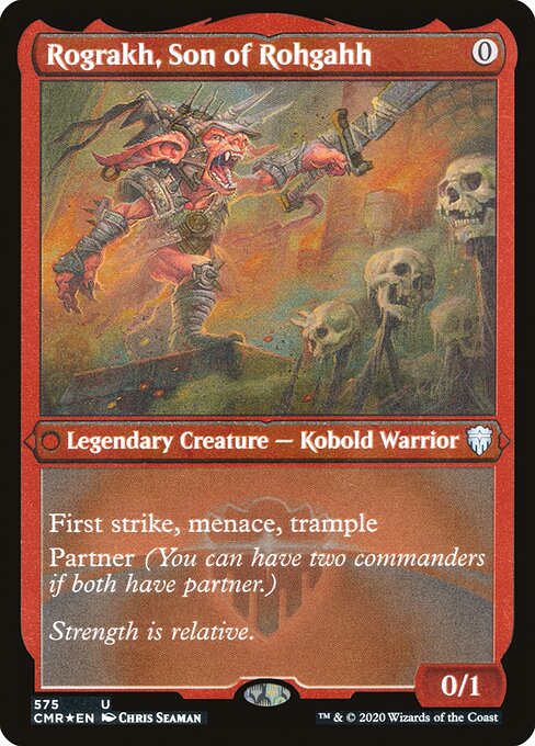 Rograkh, Son of Rohgahh – Etched Foil