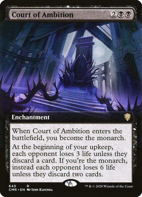 Court of Ambition – Extended Art – Foil