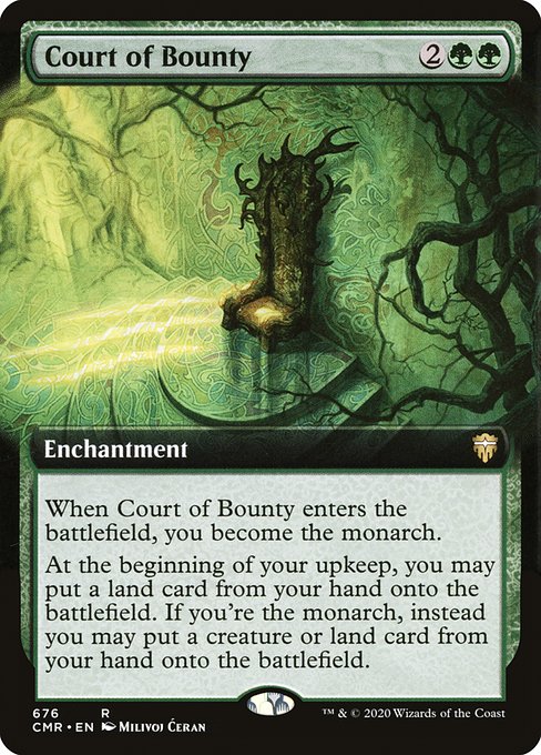 Court of Bounty – Extended Art – Foil