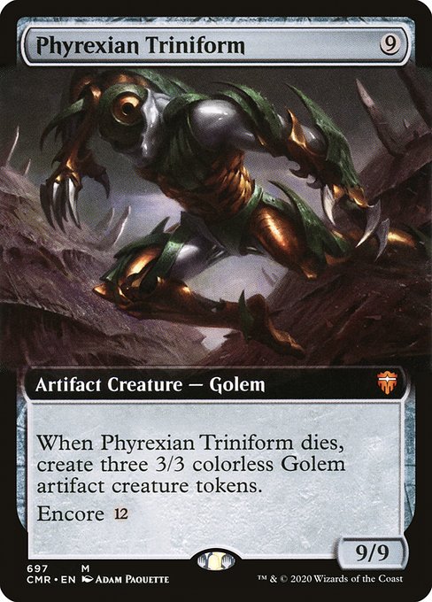 Phyrexian Triniform – Extended Art