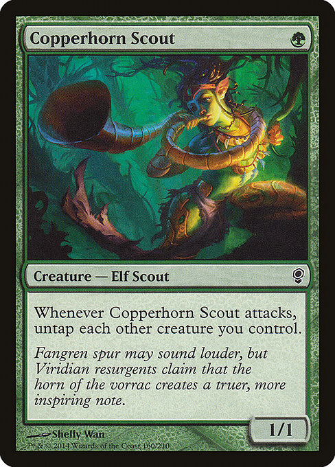 Copperhorn Scout – Foil