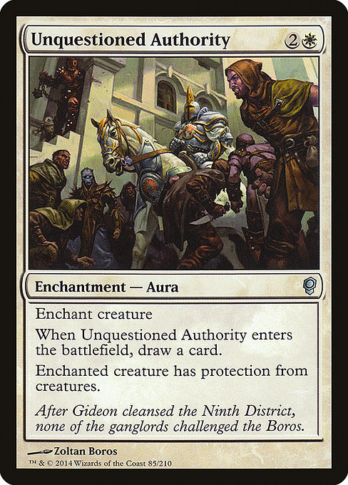 Unquestioned Authority – Foil