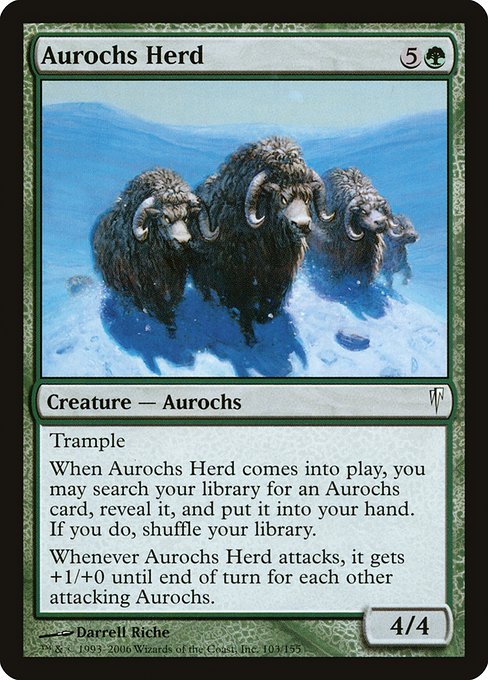 Aurochs Herd – Foil