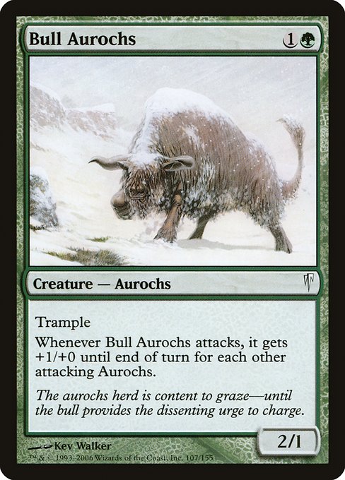 Bull Aurochs – Foil