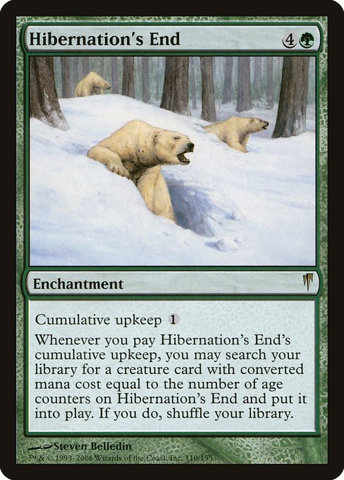 Hibernation’s End – Foil
