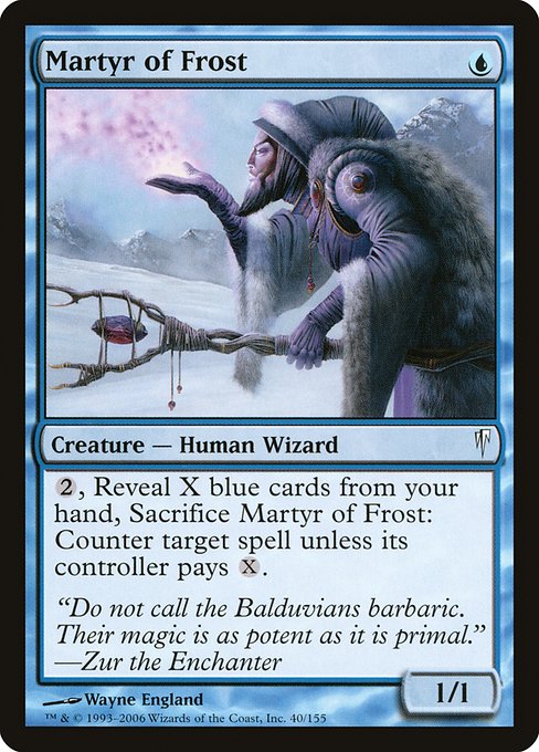 Martyr of Frost – Foil