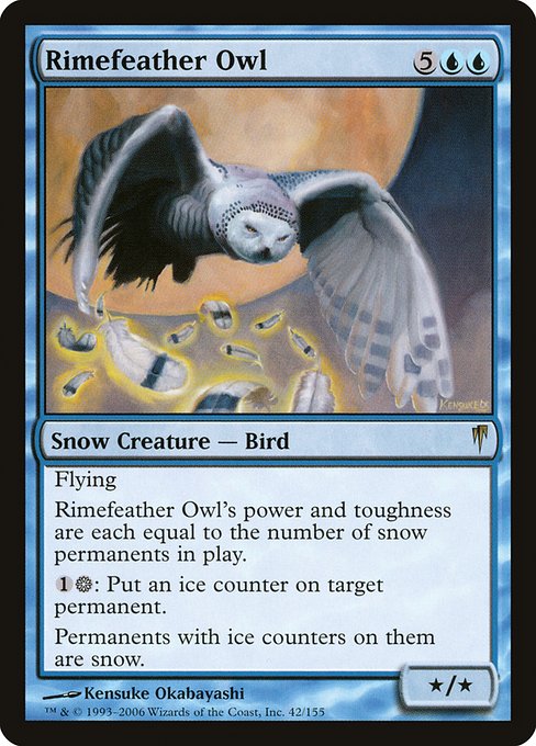 Rimefeather Owl – Foil