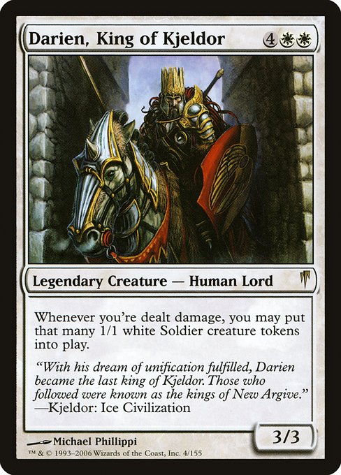 Darien, King of Kjeldor – Foil
