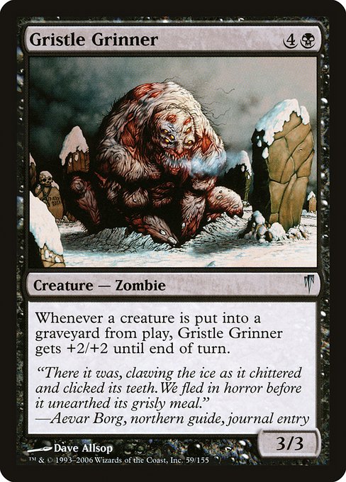 Gristle Grinner – Foil