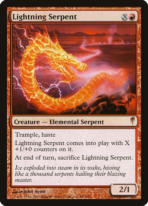 Lightning Serpent – Foil