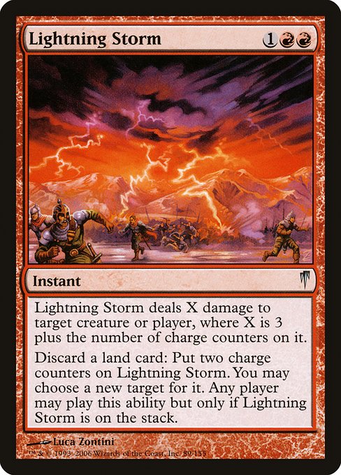 Lightning Storm – Foil