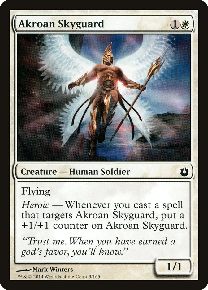 Akroan Skyguard - Born of the Gods