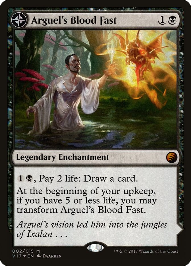 Arguel's Blood Fast // Temple of Aclazotz - From the Vault: Transform