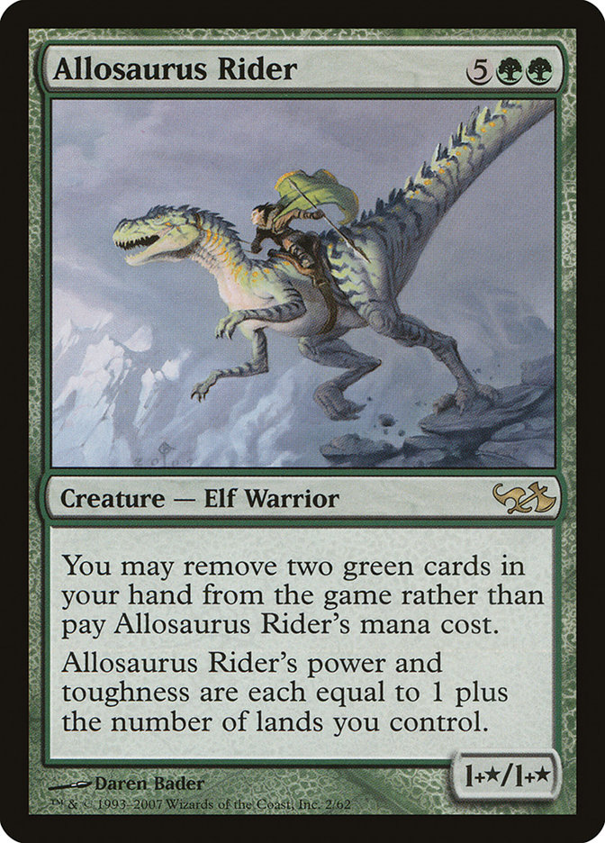 Allosaurus Rider - Duel Decks: Elves vs. Goblins