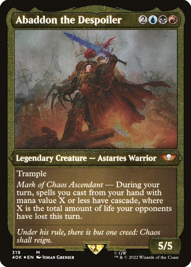 Abaddon the Despoiler - Warhammer 40,000 Commander