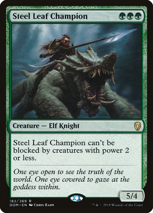 Steel Leaf Champion – Foil