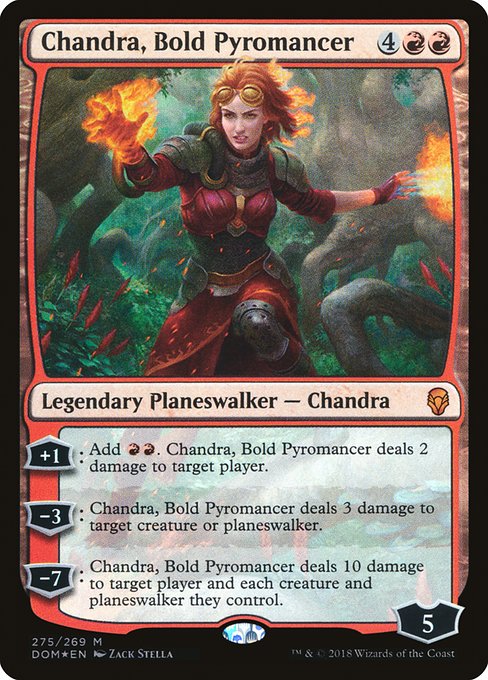 Chandra, Bold Pyromancer – Foil