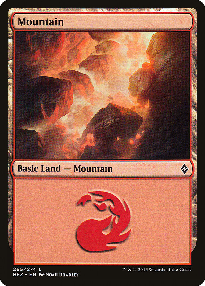 Mountain - Battle for Zendikar