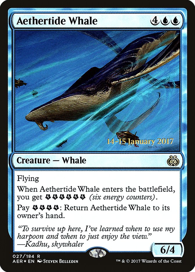 Aethertide Whale - Aether Revolt Promos